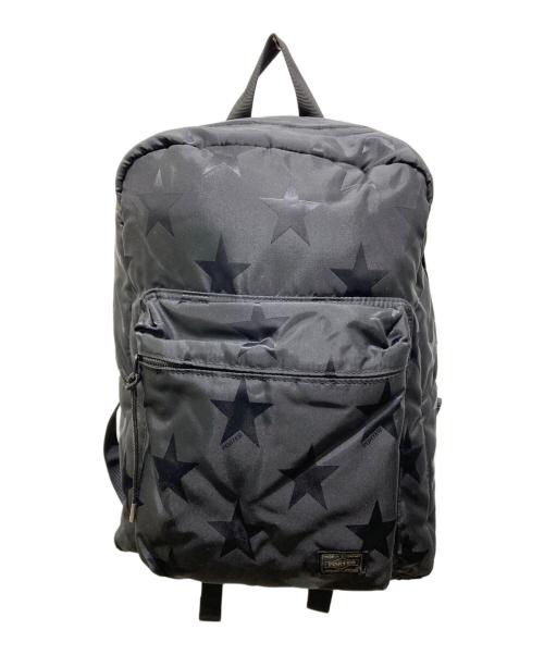PORTER（ポーター）PORTER (ポーター) FLAG DAYPACK ブラックの古着・服飾アイテム