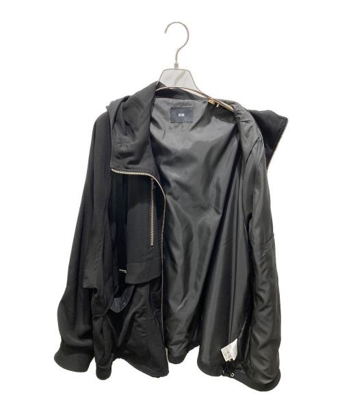 HARE（ハレ）HARE (ハレ) ビッグシルエット ジップアップ ジャケット ブラック サイズ:Fの古着・服飾アイテム