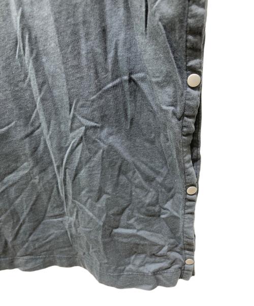 LEMAIRE（ルメール）LEMAIRE (ルメール) サイドスナップカットソー ブラック サイズ:Ｓの古着・服飾アイテム
