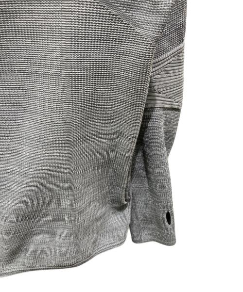 BRIEFING（ブリーフィング）BRIEFING (ブリーフィング) ニットジップパーカー グレー サイズ:Mの古着・服飾アイテム