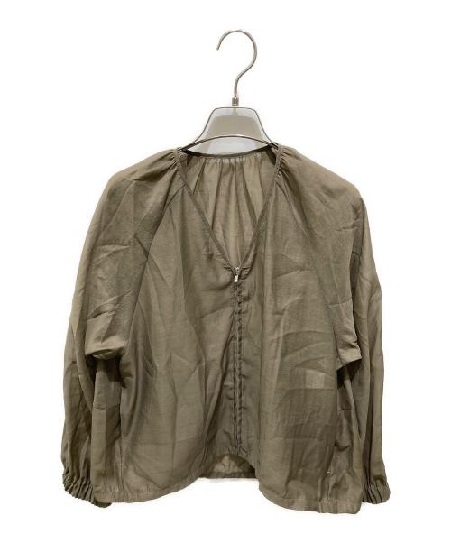 LOUNIE（ルーニー）LOUNIE (ルーニー) シアーブルゾン カーキ サイズ:38の古着・服飾アイテム