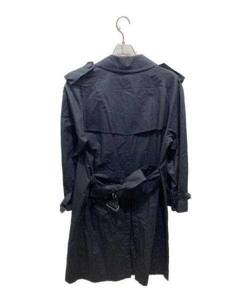 BURBERRY LONDON（バーバリーロンドン）BURBERRY LONDON (バーバリーロンドン) 裏ノヴァチェックトレンチコート ネイビー サイズ:記載無しの為実寸参照の古着・服飾アイテム
