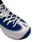 中古・古着 NIKE (ナイキ) ミッドカットスニーカー　AIR PENNY 2 QS ホワイト×ネイビー サイズ:23：7000円