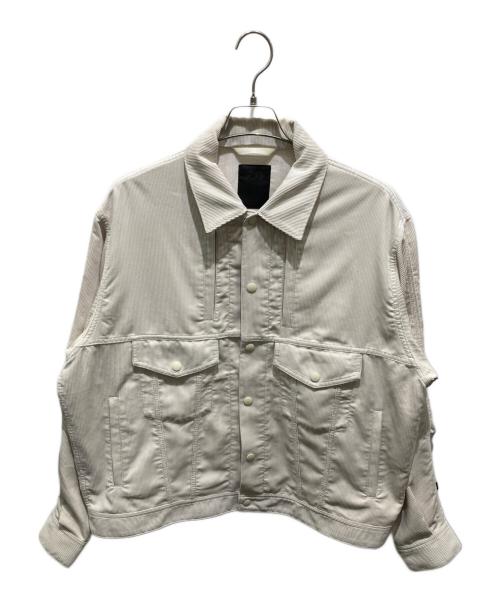 DAIWA PIER39（ダイワ ピア39）DAIWA PIER39 (ダイワ ピア39) TECH TRUCKER JACKET CORDUROY ベージュ サイズ:Mの古着・服飾アイテム