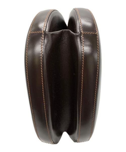 LOEWE（ロエベ）LOEWE (ロエベ) ラウンド型ハンドバッグ ブラウンの古着・服飾アイテム