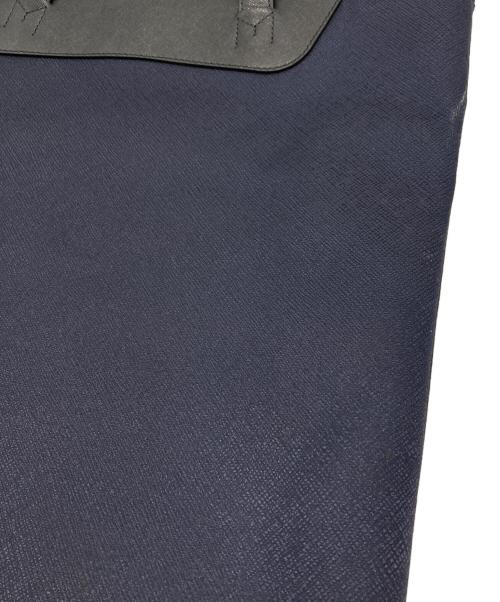 PELLE MORBIDA（ペッレモルビダ）PELLE MORBIDA (ペッレモルビダ) トートバッグ ネイビーの古着・服飾アイテム