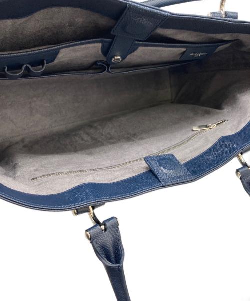 PELLE MORBIDA（ペッレモルビダ）PELLE MORBIDA (ペッレモルビダ) DECK NINE （デッキナイン トートバッグ） ネイビーの古着・服飾アイテム