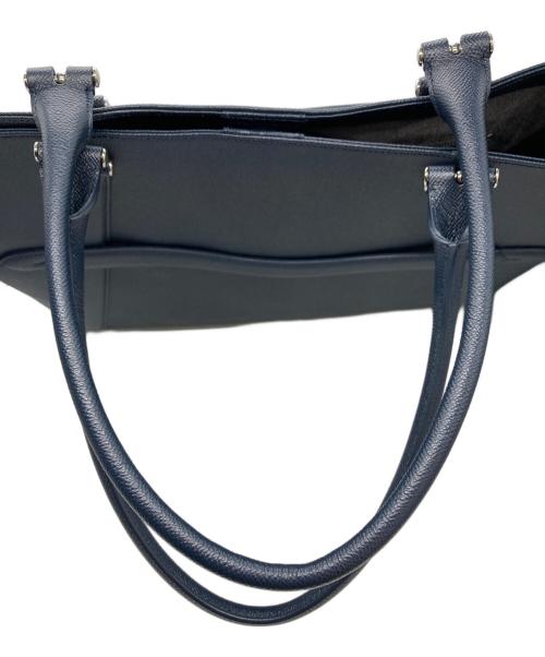 PELLE MORBIDA（ペッレモルビダ）PELLE MORBIDA (ペッレモルビダ) DECK NINE （デッキナイン トートバッグ） ネイビーの古着・服飾アイテム