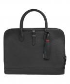ACATEアカーテ）の古着「タッセルブリーフケース」｜ブラック
