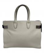 PELLE MORBIDAペッレモルビダ）の古着「ボストンバッグ(Mサイズ)」｜ホワイト