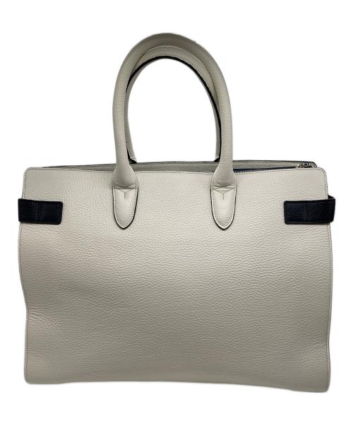 PELLE MORBIDA（ペッレモルビダ）PELLE MORBIDA (ペッレモルビダ) ボストンバッグ(Mサイズ) ホワイトの古着・服飾アイテム