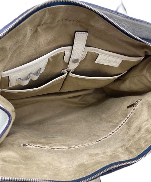 PELLE MORBIDA（ペッレモルビダ）PELLE MORBIDA (ペッレモルビダ) ボストンバッグ(Mサイズ) ホワイトの古着・服飾アイテム