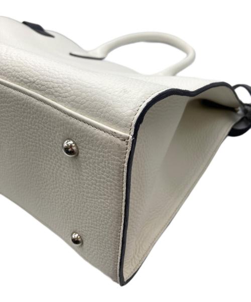 PELLE MORBIDA（ペッレモルビダ）PELLE MORBIDA (ペッレモルビダ) ボストンバッグ(Mサイズ) ホワイトの古着・服飾アイテム