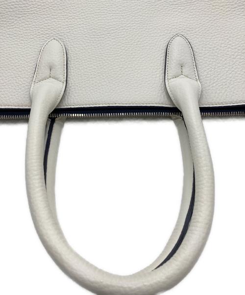 PELLE MORBIDA（ペッレモルビダ）PELLE MORBIDA (ペッレモルビダ) ボストンバッグ(Mサイズ) ホワイトの古着・服飾アイテム