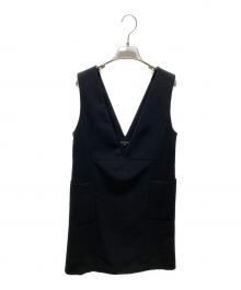 TO BE CHIC（トゥービーシック）の古着「ジャンパースカート」｜ブラック