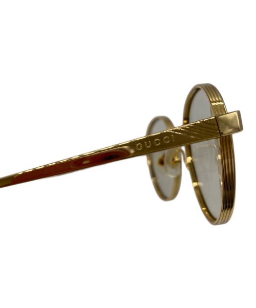 GUCCI（グッチ）GUCCI (グッチ) サングラス ゴールド サイズ:51□21の古着・服飾アイテム