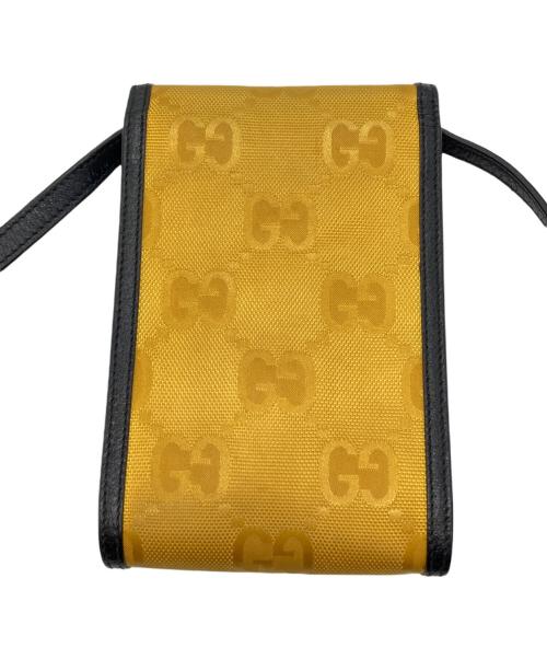 GUCCI（グッチ）GUCCI (グッチ) ショルダーポーチ イエローの古着・服飾アイテム