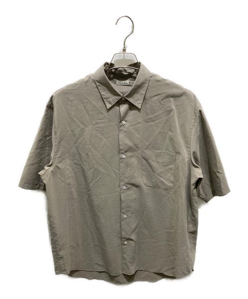 STEVEN ALAN（スティーブンアラン）STEVEN ALAN (スティーブンアラン) SOKTAS A/DRESS REGULAR COLLAR SHORT SLEEVE SHIRT-LOOSE グレー サイズ:Ｌの古着・服飾アイテム