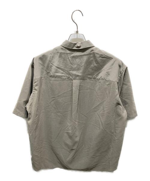 STEVEN ALAN（スティーブンアラン）STEVEN ALAN (スティーブンアラン) SOKTAS A/DRESS REGULAR COLLAR SHORT SLEEVE SHIRT-LOOSE グレー サイズ:Ｌの古着・服飾アイテム