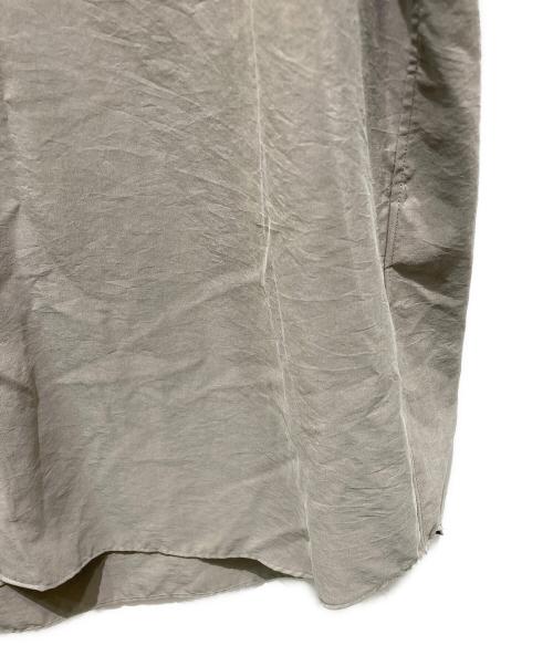 STEVEN ALAN（スティーブンアラン）STEVEN ALAN (スティーブンアラン) SOKTAS A/DRESS REGULAR COLLAR SHORT SLEEVE SHIRT-LOOSE グレー サイズ:Ｌの古着・服飾アイテム