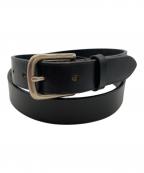 Whitehouse Coxホワイトハウスコックス）の古着「レザーベルト」｜ブラック