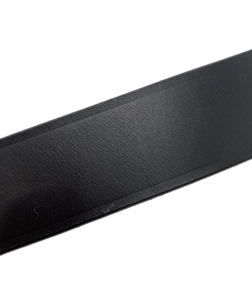 Whitehouse Cox（ホワイトハウスコックス）Whitehouse Cox (ホワイトハウスコックス) レザーベルト ブラックの古着・服飾アイテム