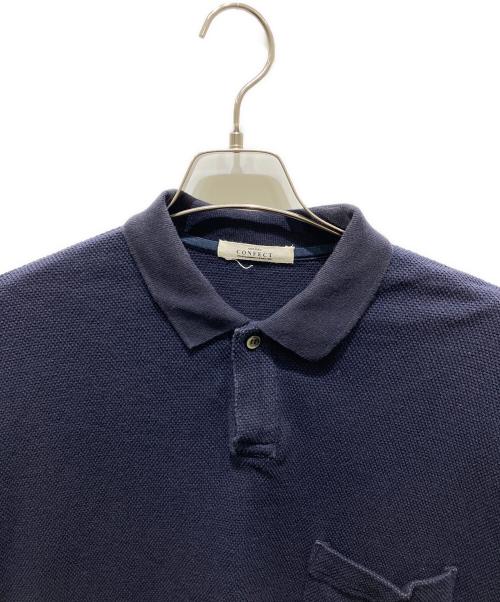 confect（コンフェクト）confect (コンフェクト) ポロシャツ ネイビー サイズ:4の古着・服飾アイテム