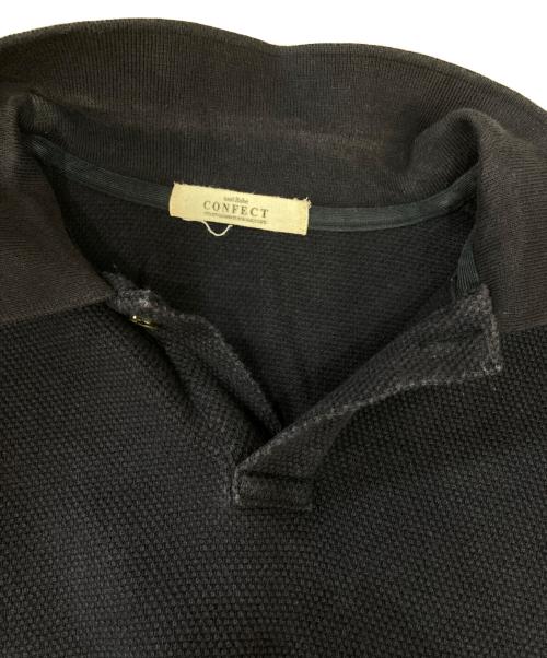 confect（コンフェクト）confect (コンフェクト) ポロシャツ ネイビー サイズ:4の古着・服飾アイテム