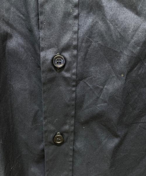 BURBERRY（バーバリー）BURBERRY (バーバリー) TBロゴ刺繍シャツ ネイビー サイズ:Mの古着・服飾アイテム