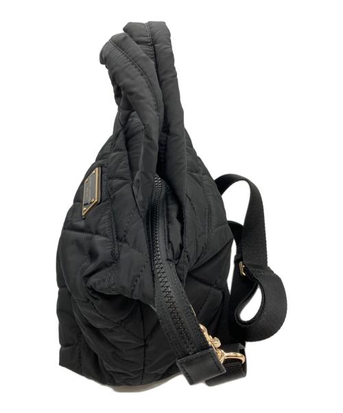 MARC JACOBS（マークジェイコブス）MARC JACOBS (マークジェイコブズ) キルティング2WAYバッグ ブラックの古着・服飾アイテム