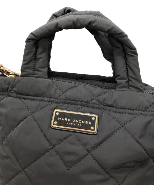 MARC JACOBS（マークジェイコブス）MARC JACOBS (マークジェイコブズ) キルティング2WAYバッグ ブラックの古着・服飾アイテム