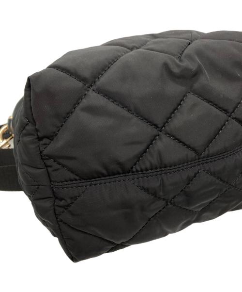 MARC JACOBS（マークジェイコブス）MARC JACOBS (マークジェイコブズ) キルティング2WAYバッグ ブラックの古着・服飾アイテム