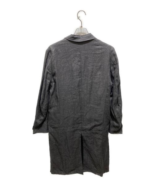 SUNSEA（サンシー）SUNSEA (サンシー) REVERSIBLE SPECK LINEN COAT ブラック サイズ:3の古着・服飾アイテム
