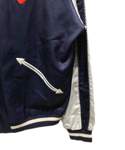 BEAMS（ビームス）BEAMS (ビームス) google (グーグル) スカジャン ネイビー サイズ:Lの古着・服飾アイテム