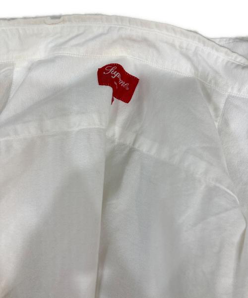 SUPREME（シュプリーム）SUPREME (シュプリーム) WASHED TWILL SHIRT ホワイト サイズ:Lの古着・服飾アイテム