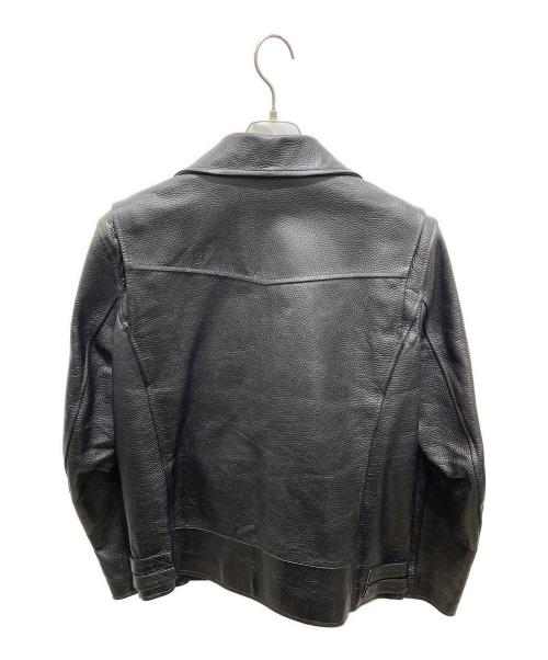 vivastudio（ビバスタジオ）vivastudio (ビバスタジオ) レザーライダースジャケット ブラック サイズ:Lの古着・服飾アイテム