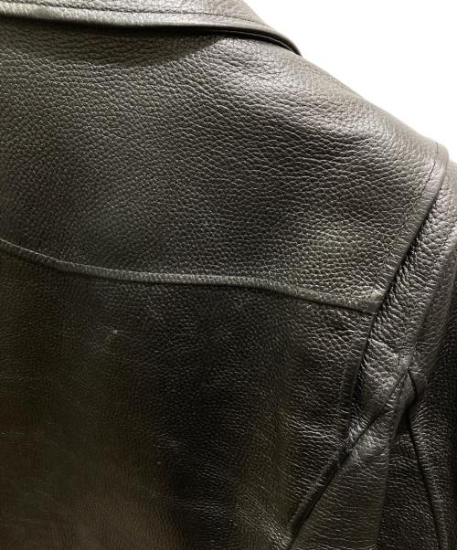 vivastudio（ビバスタジオ）vivastudio (ビバスタジオ) レザーライダースジャケット ブラック サイズ:Lの古着・服飾アイテム