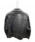 vivastudio (ビバスタジオ) レザーライダースジャケット ブラック サイズ:L：10000円