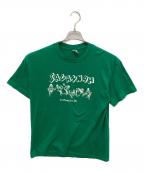 LOGO7ロゴセブン）の古着「プリントTシャツ」｜グリーン