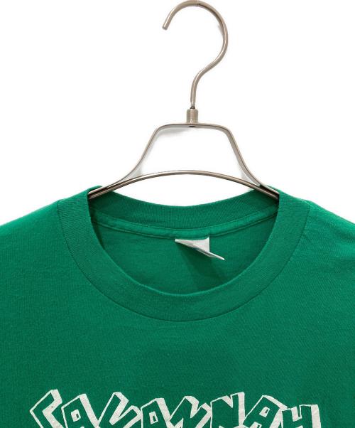 LOGO7（ロゴセブン）LOGO7 (ロゴセブン) プリントTシャツ グリーン サイズ:XLの古着・服飾アイテム