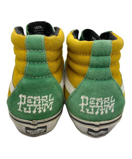 VANS（バンズ）VANS (バンズ) pearl jam (パール・ジャム) SK8-Hi グリーン サイズ:10.5の古着・服飾アイテム