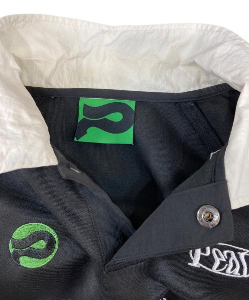 peate（ピート）peate (ピート) 長袖フットボールシャツ ブラック サイズ:Fの古着・服飾アイテム