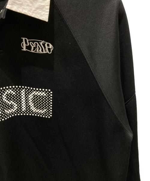 peate（ピート）peate (ピート) 長袖フットボールシャツ ブラック サイズ:Fの古着・服飾アイテム