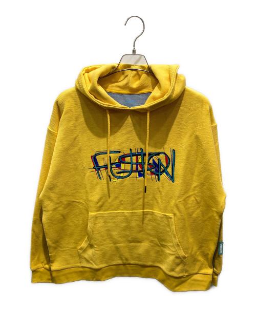 VAUNDY（バウンディー）VAUNDY (バウンディー) プルオーバーパーカー イエロー サイズ:Mの古着・服飾アイテム