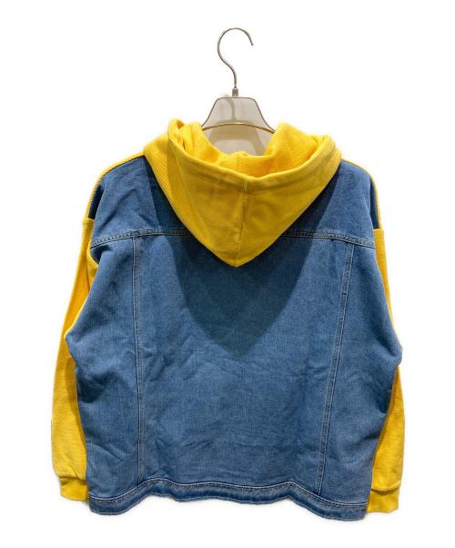 VAUNDY（バウンディー）VAUNDY (バウンディー) プルオーバーパーカー イエロー サイズ:Mの古着・服飾アイテム