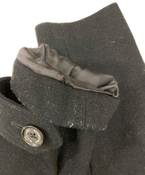 BLACK LABEL CRESTBRIDGE（ブラックレーベル クレストブリッジ）BLACK LABEL CRESTBRIDGE (ブラックレーベル クレストブリッジ) ステンカラーコート ブラック サイズ:Lの古着・服飾アイテム