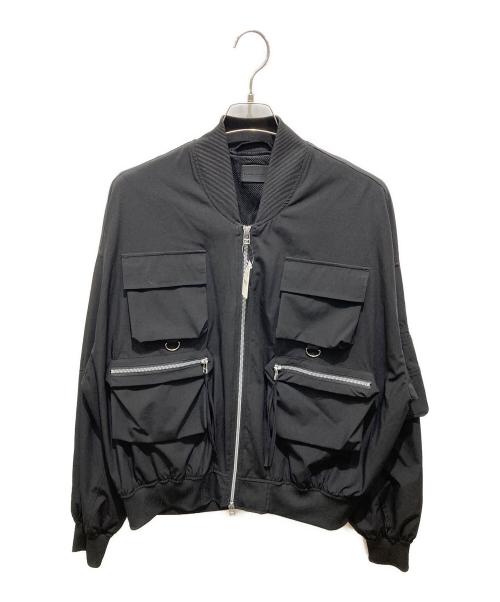 DANKE SCHON（ダンケ シェーン）DANKE SCHON (ダンケ シェーン) 撥水SN POCKET BLOUSON ブラック サイズ:Lの古着・服飾アイテム