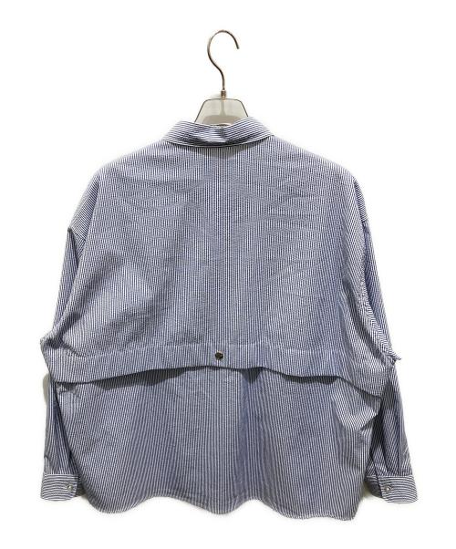 KEBOZ（ケボズ）KEBOZ (ケボズ) COOLMAX SEERSUCKER BALL SHIRT ブルー サイズ:Ｍの古着・服飾アイテム