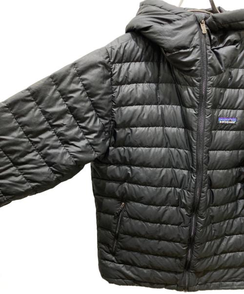 Patagonia（パタゴニア）Patagonia (パタゴニア) ダウンセーターフルジップフーディ ブラック サイズ:Sの古着・服飾アイテム