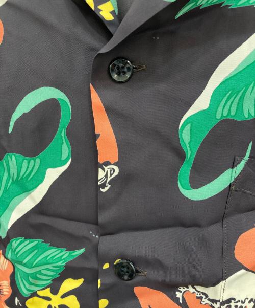 Sun Surf（サンサーフ）Sun Surf (サンサーフ) HIBISCUS LADY/アロハシャツ ブラウン サイズ:Ｌの古着・服飾アイテム